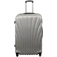 Borg Living Stor resväska - Grå Mussling - Hardcase resväska Large - Exklusiv resväska