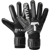 T1tan Classic 1.0 Black-out Målvaktshandskar Med Fingerskydd