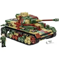 COBI 2592 Historisk samling Andra världskriget Panzerkampfwagen PzKpfw IV Ausf. G 1107 block