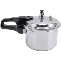 OutsideWorld Tryckkokare Aluminiumlegering Explosionssäker Stor Kapacitet Tryckkonserveringskruka Kokare 18CM/3L 18CM/3L