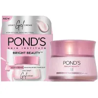 Pond's Bright Beauty Gelkräm Med Niacinamid Glutaboost Complex För Mörka Fläckar & Strålande Hud 50g Lätt Återfuktare