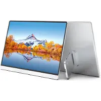 3d printing machine 16,1 tum bärbar monitor FHD 1080P IPS-monitor med stöd 178 graders vidvinkel extern skärm EU-Plug