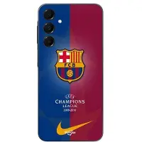 MANIACASE Skal För Samsung Galaxy A16 barcelone fc real madrid champions league svart