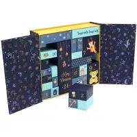Cosy Homes Adventskalender Fyllningslådor med 24 Lådor Julkartonger Presentkartonger Juldekoration