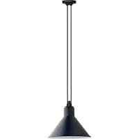 Lampe Gras Taklampa , Blå, Vardagsrum, Metall
