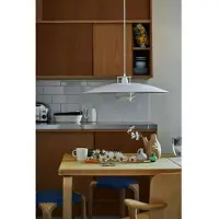 Artek Taklampa , Vit, Vardagsrum, Aluminium