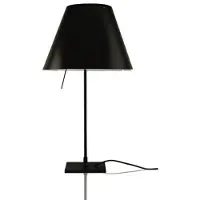 Luce Plan Bordslampa , Svart, Vardagsrum, Aluminium