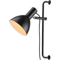 Halo Design Vägglampa , Svart, Vardagsrum, Metall