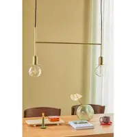 Hubsch Taklampa , Guld / mässing, Matsal, Metall