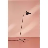 Warm Nordic Golvlampa , Lightsome, Svart, Vardagsrum, Metall, Skandinavisk