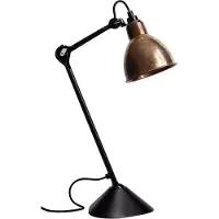 Lampe Gras Bordslampa , Svart, Arbetsrum / hemkontor, Metall