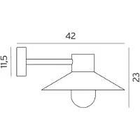 Norlys Utomhusbelysning , Metallisk, Terrass, Aluminium