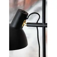 Halo Design Golvlampa , Svart, Vardagsrum, Metall