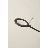 Halo Design Golvlampa , dimbara, Svart, Arbetsrum / hemkontor, Aluminium