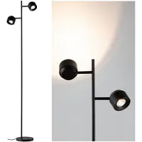 Paulmann Pane I 79775 LED-stålampa med läsljus LED 3 W Svart