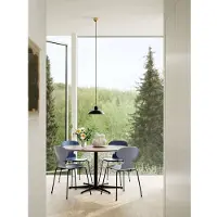 Fritz Hansen Taklampa , Guld / mässing, Vardagsrum, Metall, Skandinavisk