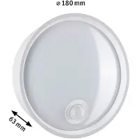 Paulmann Utomhusbelysning , Platomo, Vit, Plast