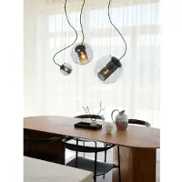 Halo Design Taklampa , Grå, Matsal, Metall