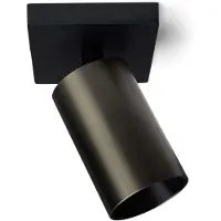 ANTIDARK Vägglampa , Svart, Vardagsrum, Aluminium