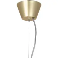 Globen Lighting Hänglampa Torrano, dimbar, Creme / bärnsten, Vardagsrum / matsal, Sten, Design, Pendellampa
