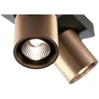 LIGHT-POINT Taklampor , dimbara, Brons / antikmässing, Vardagsrum, Aluminium