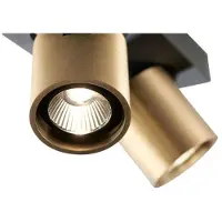 LIGHT-POINT Taklampor , dimbara, Guld / mässing, Vardagsrum, Aluminium