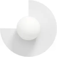 Swedish Ninja Vägglampa , Vit, Vardagsrum, Metall