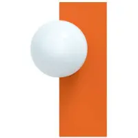 Swedish Ninja Vägglampa , Orange, Vardagsrum, Metall
