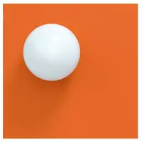 Swedish Ninja Vägglampa , Orange, Vardagsrum, Metall