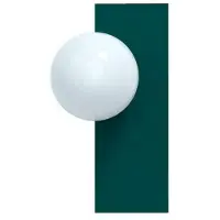 Swedish Ninja Vägglampa , Grön, Vardagsrum, Metall