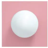 Swedish Ninja Vägglampa , Rosa / ljusröd, Vardagsrum, Metall