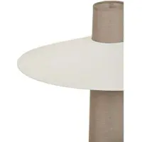 Forestier Golvlampa , Thésée, Vit, Vardagsrum, Tyg / textil, Boho