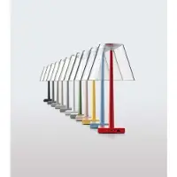 Rotaliana Bordslampa , dimbara, Vit, Vardagsrum, Aluminium