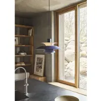 Louis Poulsen Taklampa , PH 5 300, Blå, Vardagsrum, Metall