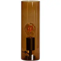 By Rydens Bordslampa , Flake, Brun / rost, Vardagsrum, Glas