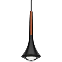 Lodes Taklampa , Svart, Aluminium