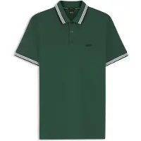 BOSS Paddy 10241663 Green Kortärmad Polotröja