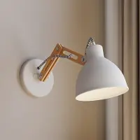 Lamkur Vägglampa , Skansen, dimbara, Trä, Vardagsrum, Trä, Industristil