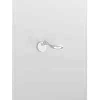 Rotaliana Vägglampa , Vit, Vardagsrum, Aluminium