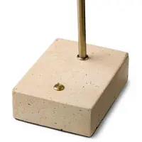 Halo Design Bordslampa , Beige, Vardagsrum, Metall