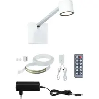 Paulmann Adelia SET 95576 LED-tavelbelysning 4.5 W LED Aluminium (borstad)