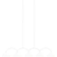 Globen Lighting Taklampa , CURVE 3, dimbara, Vit, Vardagsrum, Metall, Vintage / retro