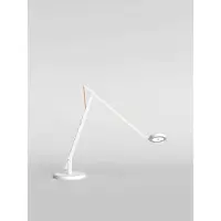 Rotaliana Bordslampa , dimbara, Vit, Aluminium