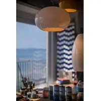 Foscarini Taklampa , Grå, Vardagsrum, Glas