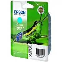 Epson T0332 cyan bläckpatron (original)