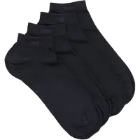HUGO BOSS Two-pack of ankle-length socks in stretch fabric