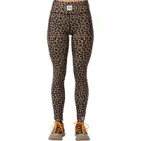 Eivy - Underställ dam - Pocket Tights Leopard för Unisex - Storlek S - Brun