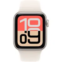 Apple - Band för smart klocka - 40mm - storlek S/M - starlight - för Watch Hermès Series 7, Hermès Series 9, SE 3, Series 10, Series 11, Series 8, Series 9