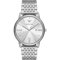 Emporio Armani Montre - Herrar - AR11599 - Silver Rostfritt stål - 42 mm - 5 bar