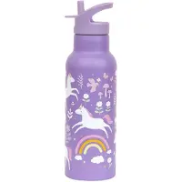 A Little Lovely Company Termosflaska - 500 ml - Unicorn Drömmar - - One Size - Termosflaska